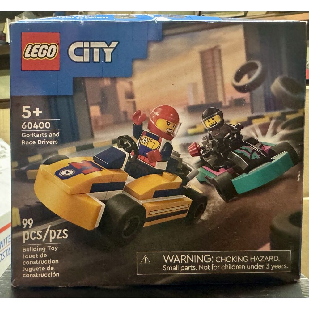 Lego City Great Vehicles: Go-Karts And Race Drivers